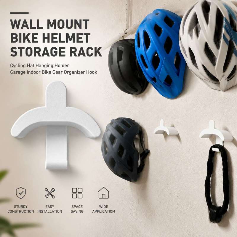 Cycling Gear Indoor - Suporte de Parede Interno para Capacete