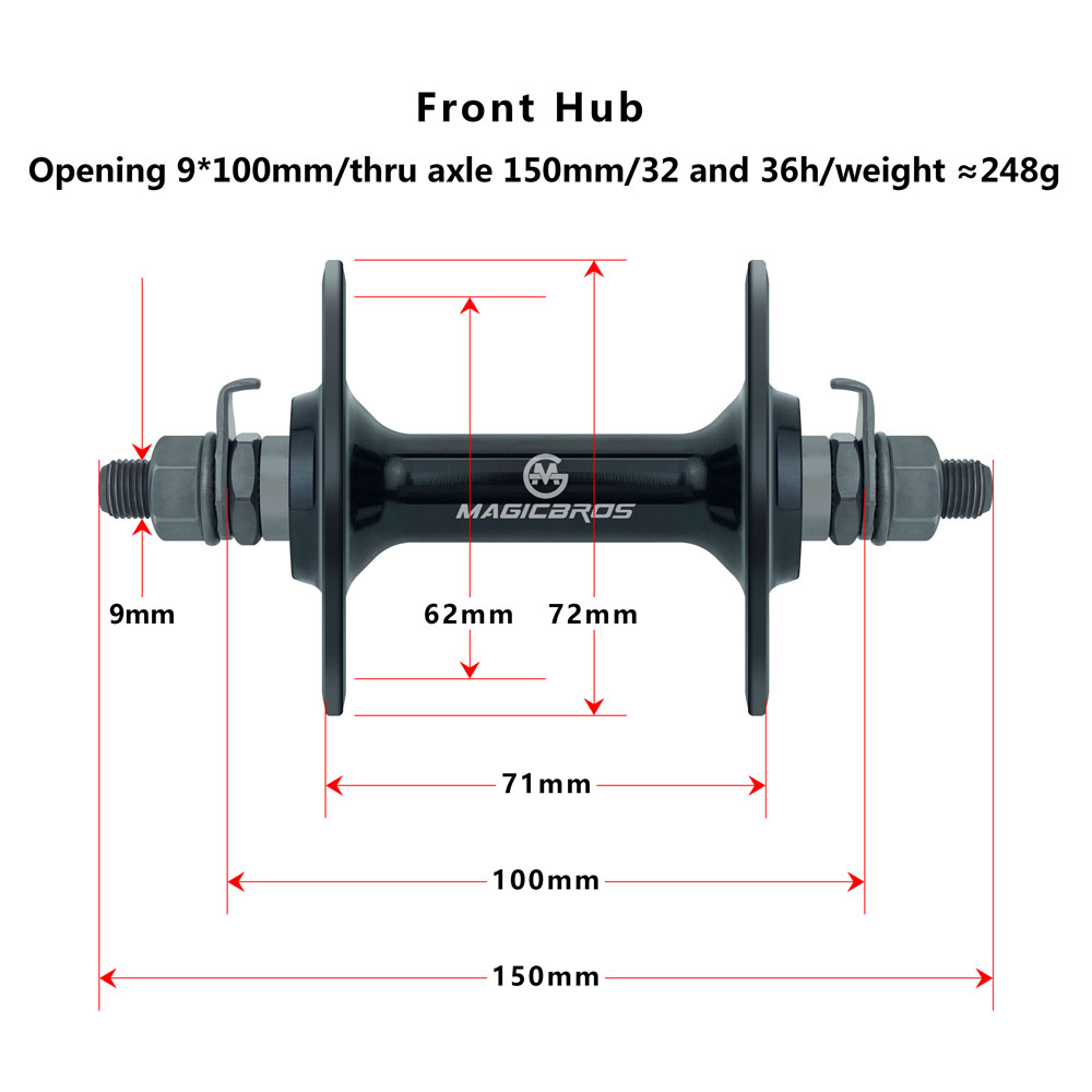 Cubo de Bicicleta MAGICBROS de - Cycling Gear Hub avaliação e preço