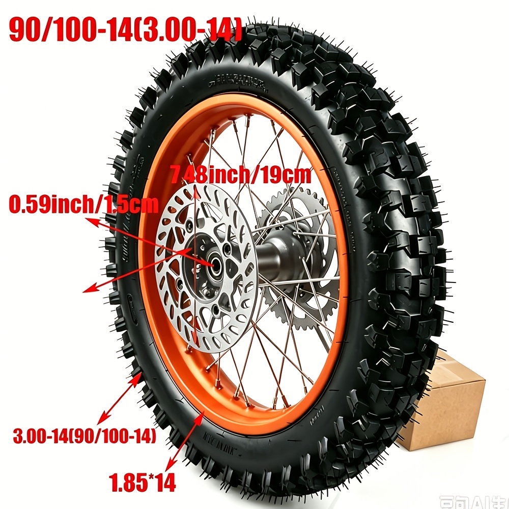 Conjunto de roda traseira de 1 - Road Bike Tire avaliação e preço