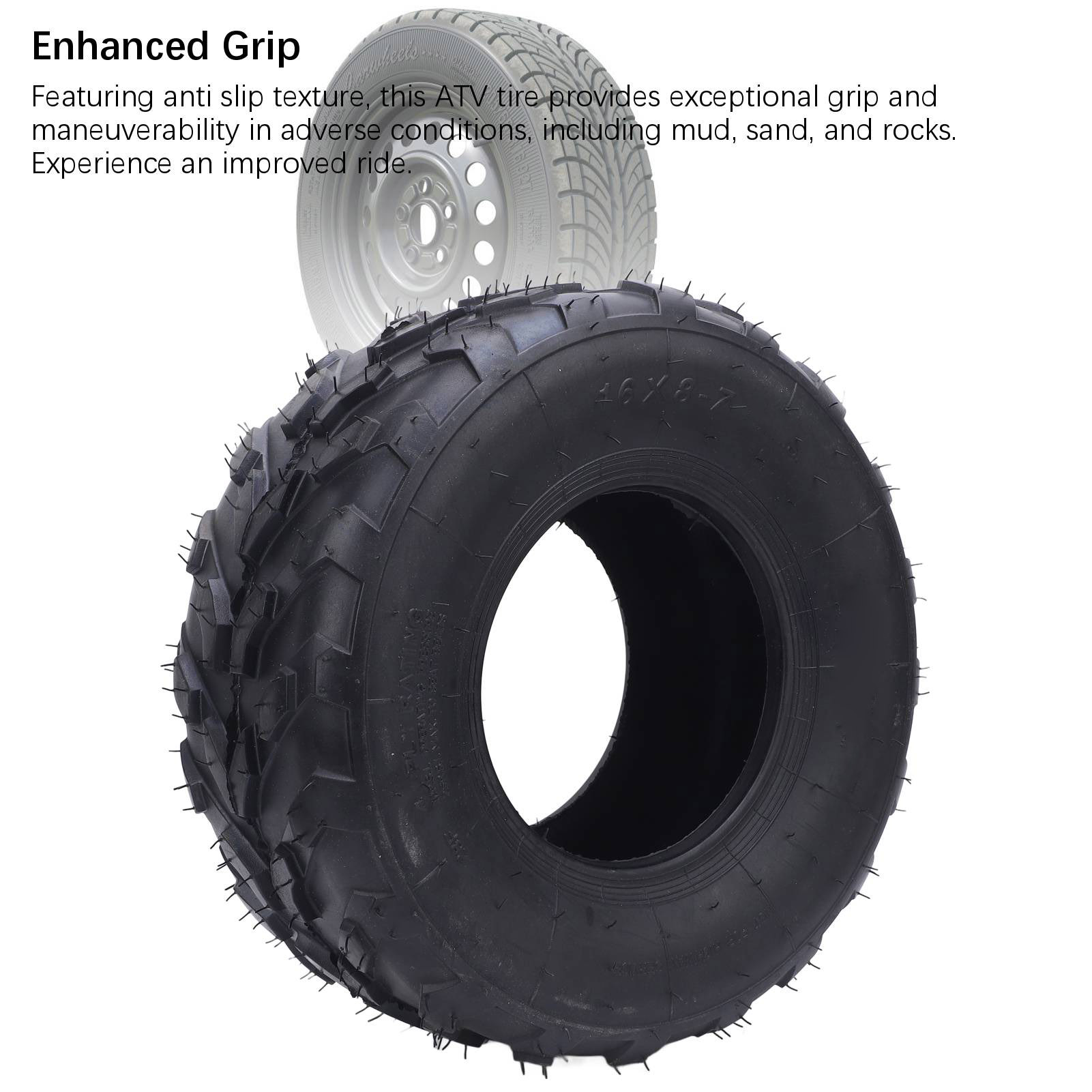 Pneu ATV 16x8-7 de 7 Polegadas - Road Bike Tire avaliação e preço