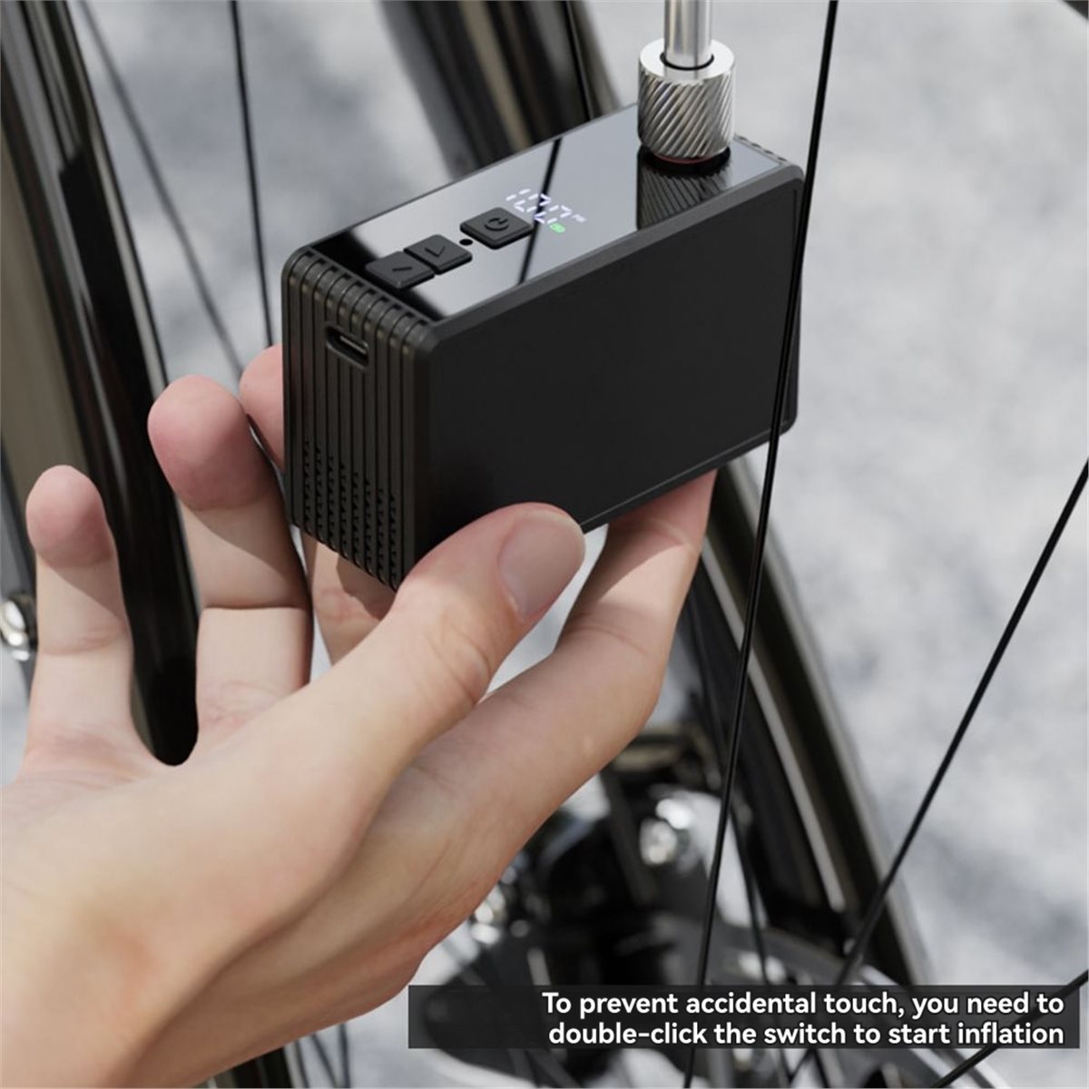 Mini bomba de ar elétrica auto - Road Bike Tire avaliação e preço