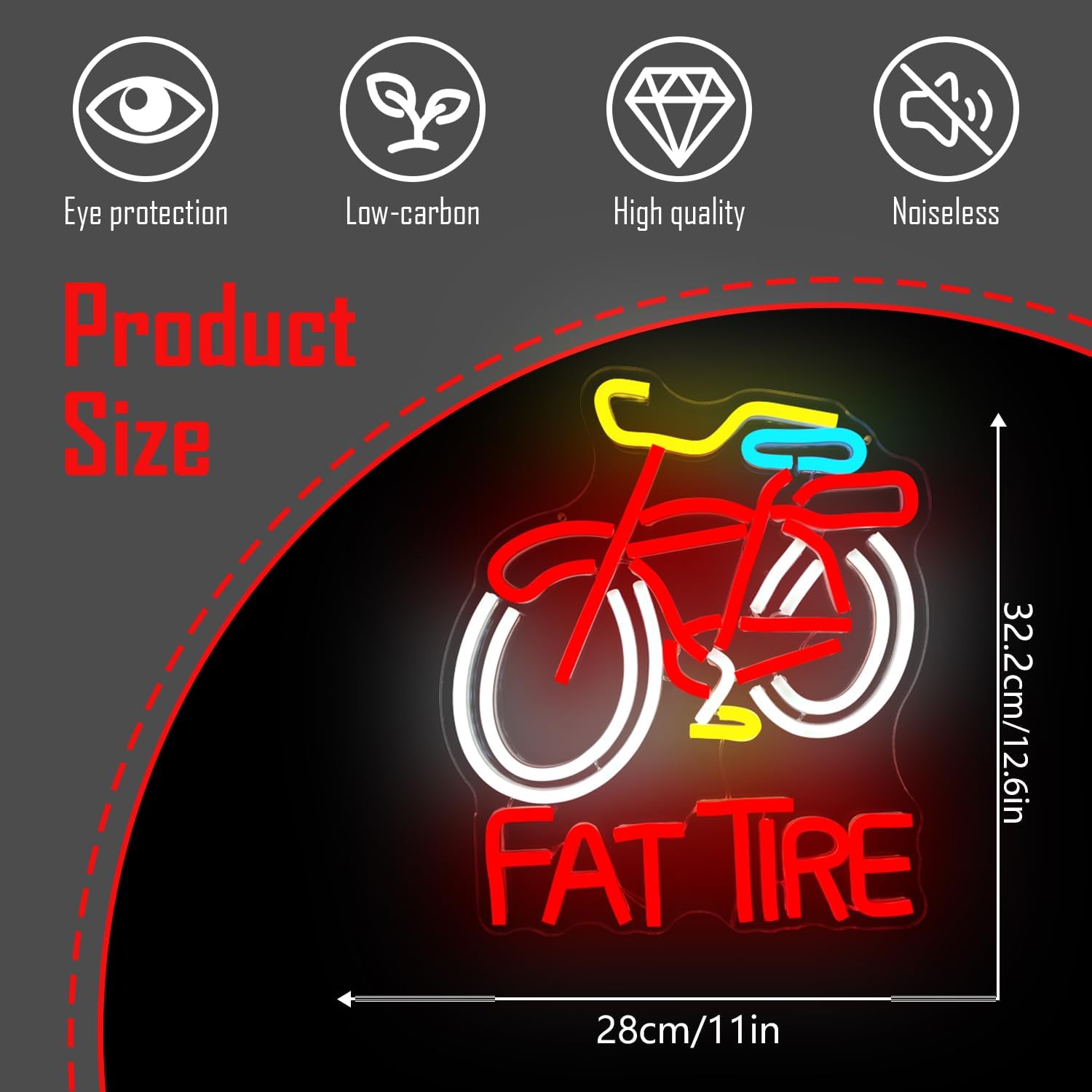 Letreiro de LED Neon para Bici - Cycling Gear Indoor avaliação e preço