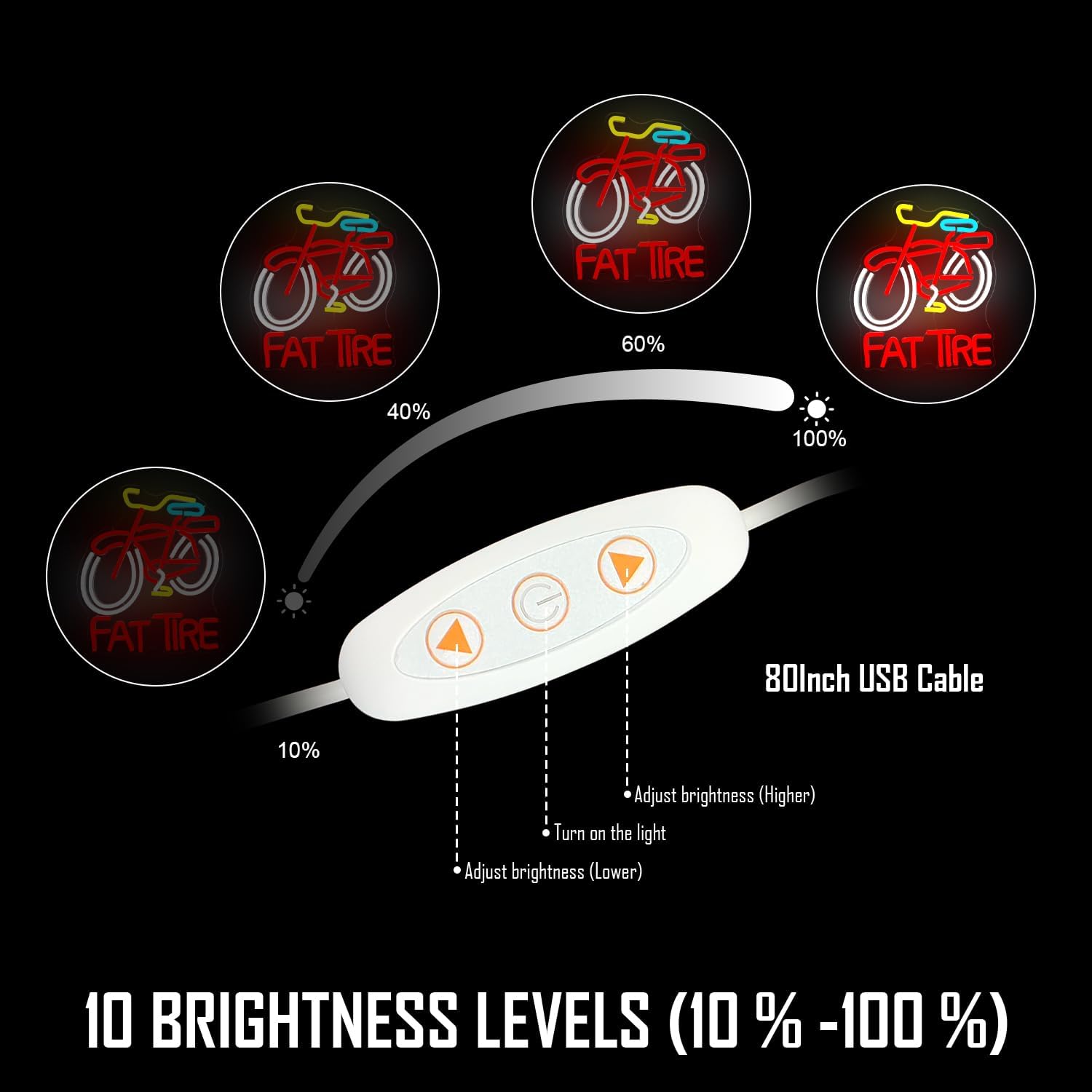 Letreiro de LED Neon para Bici - Cycling Gear Indoor avaliação e preço