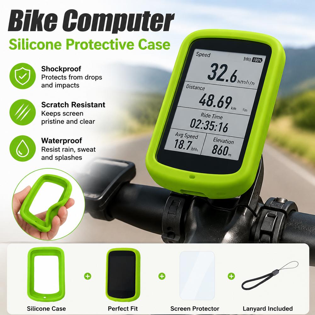 Capa Protetora de Silicone par - Bike Computer Gps avaliação e preço